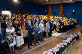 Público asistente a la Apertura del Curso Académico 2019/2020 de la Universidad de Málaga. Paraninfo. Septiembre de 2019