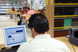 Biblioteca de Turismo. Campus de Teatinos. Abril de 2013