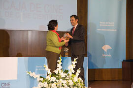 Entrega de premios del XXVI Certamen Bienal Internacional de Cine Fantástico de la Universidad de Málaga. Convento Santo Domingo, Ronda. Octubre de 2010