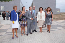 Inauguración de la ampliación del Campus de Teatinos de la Universidad de Málaga. Septiembre de 2009