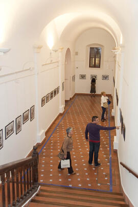 Inauguración de la exposición "Bienvenido-Arenas, imágenes de Málaga". Ateneo de Málaga. Mayo de 2012