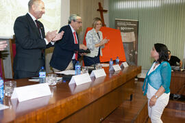 Acto conmemorativo del 50 Aniversario de la Facultad de Económicas. Facultad de Ciencias Económicas y Empresariales. Octubre de 2015