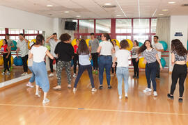 Actividades deportivas. Jornada de Puertas Abiertas de la Universidad de Málaga. Complejo Polideportivo Universitario. Abril de 2016