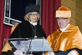 Investidura como Doctor "Honoris Causa" de D. Juan Jiménez Aguilar por la Universidad de Málaga. Facultad de Derecho. Junio de 2010
