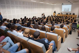 Jean-Philippe Vassal. Conferencia inaugural del curso 2015-2016 de la Escuela Técnica Superior de Arquitectura de la Universidad de Málaga. Campus de El Ejido. Octubre de 2015