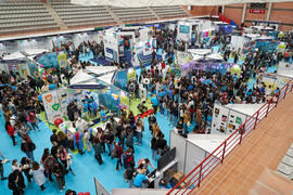 Jornada de Puertas Abiertas de la Universidad de Málaga. Complejo Polideportivo Universitario. Marzo de 2022