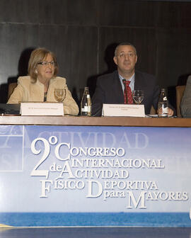 Panel de Expertos. 2º Congreso Internacional de Actividad Físico-Deportiva para Mayores de la Universidad de Málaga. Palacio de Ferias y Congresos de Málaga. Marzo de 2007