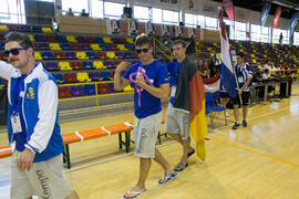 Ceremonia de inauguración. Campeonato Europeo Universitario de Balonmano. Antequera. Julio de 2017