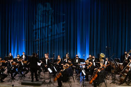 Concierto de Bandas Sonoras de la 30 edición de Fancine de la Universidad de Málaga. Auditorio de la Escuela Técnica de Ingeniería de Telecomunicaciones e Informática. Noviembre de 2020