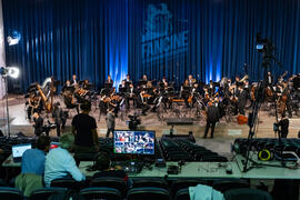 Concierto de Bandas Sonoras de la 30 edición de Fancine de la Universidad de Málaga. Auditorio de la Escuela Técnica de Ingeniería de Telecomunicaciones e Informática. Noviembre de 2020