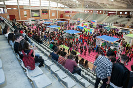 Jornada de Puertas Abiertas de la Universidad de Málaga. Complejo Polideportivo Universitario. Abril de 2016