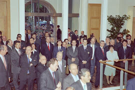 Inauguración del Rectorado por el príncipe Felipe. Málaga. Abril de 2002