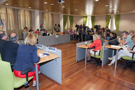 Presentación de los cursos de verano de la Universidad de Málaga. Rectorado. Mayo de 2014