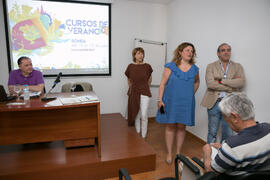 Bienvenida al curso "Un siglo de la Asamblea de Ronda". Cursos de Verano de la Universidad de Málaga. Ronda. Julio de 2018