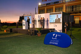 Intervención de Leonz Eder. Inauguración del Campeonato Mundial Universitario de Golf. Antequera Golf. Junio de 2010