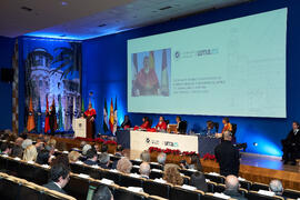 Laudatio de Ángel Rodríguez-Vergara. Investidura como Doctores "Honoris Causa" por la Universidad de Málaga de Miquel Roca i Junyent y Miguel Herrero y Rodríguez de Miñón. Paraninfo. Diciembre de 2024