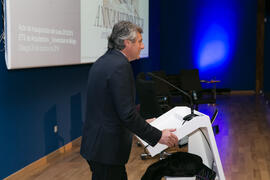 José Francisco Murillo. Inauguración del curso 2018-2019 de la Escuela Técnica Superior de Arquitectura de la Universidad de Málaga. Paraninfo. Octubre de 2018