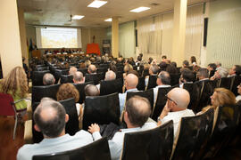 Acto conmemorativo del 50 Aniversario de la Facultad de Económicas. Facultad de Ciencias Económicas y Empresariales. Octubre de 2015