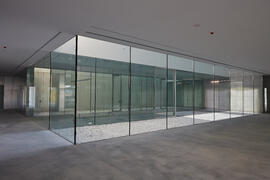 Interiores de la nueva Facultad de Psicología. Campus de Teatinos. Mayo de 2021