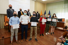 Entrega de premios. IV Encuentro "10Graduadxs10". Facultad de Ciencias Económicas y Empresariales. Mayo de 2021