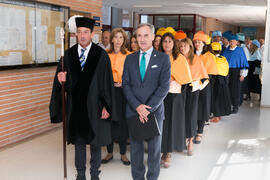 Apertura del Curso Académico 2017/2018 de la Universidad de Málaga. Salón de actos de la Facultad de Turismo. Septiembre de 2017