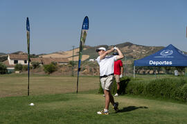 Jugador en el Campeonato Europeo de Golf Universitario. Antequera. Junio de 2019