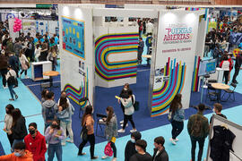 Jornada de Puertas Abiertas de la Universidad de Málaga. Complejo Polideportivo Universitario. Marzo de 2022