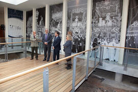 Presentación de la exposición "Semana Santa, 1972. UMA 40 años compartiendo futuro". Rectorado. Marzo de 2013