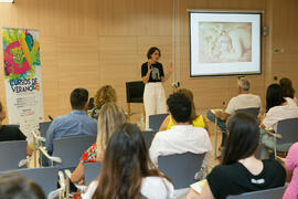 Taller "Rompiendo el muro". Curso "Influencers, camino al éxito". Cursos de verano 2018 de la Universidad de Málaga. Marbella. Julio de 2018