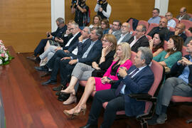 Asistentes. Conmemoración del 30 Aniversario de la Oficina de Transferencia de Resultados de Investigación de la Universidad de Málaga (OTRI). Edificio del Rectorado. Mayo de 2019