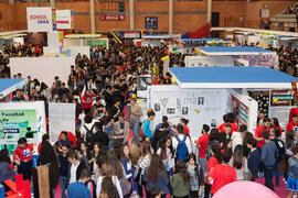 Jornadas de Puertas Abiertas de la Universidad de Málaga. Complejo Polideportivo Universitario. Abril de 2016