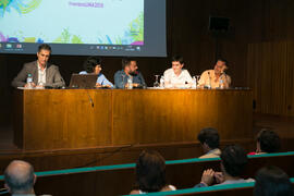 Mesa redonda "Inteligencia Artificial y Ciencia Ficción: Un ejercicio ético, ¿y épico?". Curso "La buena Inteligencia Artificial". Cursos de Verano de la Universidad de Málaga. Ronda. Julio de 2018