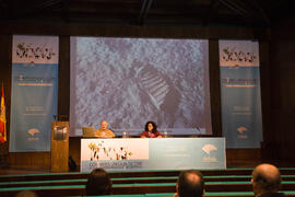 Inauguración del XXVI Certamen Bienal Internacional de Cine Científico de la Universidad de Málaga. Convento Santo Domingo, Ronda. Octubre de 2010