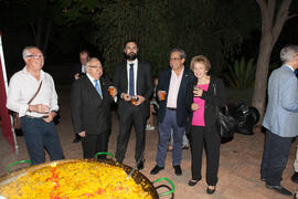 Fiesta de bienvenida a los alumnos de intercambio internacional de la Universidad de Málaga. Jardín botánico. Octubre de 2016