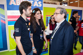 José Ángel Narváez. Jornadas de Puertas Abiertas de la Universidad de Málaga. Complejo Polideportivo Universitario. Abril de 2016