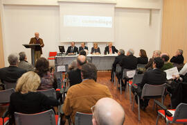 Inauguración curso de farmacología de la Universidad de Málaga. Colegio de Médicos. Málaga. Enero de 2012