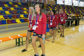 Ceremonia de inauguración. Campeonato Europeo Universitario de Balonmano. Antequera. Julio de 2017