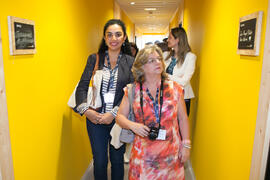 Visita guiada a Link by UMA en el Encuentro de rectores de Brasil, Portugal y España. Edificio The Green Ray. Octubre de 2015