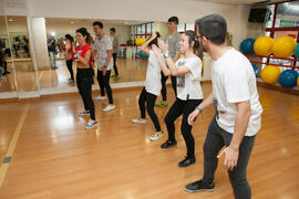 Actividades deportivas. Jornada de Puertas Abiertas de la Universidad de Málaga. Complejo Polideportivo Universitario. Abril de 2016