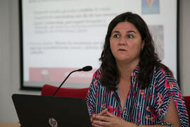 Alicia Castillo Mena. Curso "Patrimonio y Turismo Cultural". Cursos de Verano de la Universidad de Málaga. Vélez Málaga. Julio de 2018