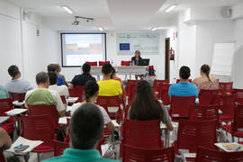 Conferencia de María Linarejos Cruz. Curso "Patrimonio y Turismo Cultural". Cursos de Verano de la Universidad de Málaga. Vélez Málaga. Julio de 2018