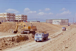 Obras del Campus de Teatinos. Junio de 1988
