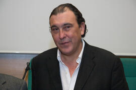 Inauguración de la exposición de Lorenzo Saval. Rectorado. Enero de 2008