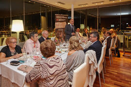 Cena Homenaje al profesorado y PAS jubilado de la Facultad de Económicas. Hotel AC Málaga Palacio. Septiembre de 2014