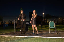 Actuación del grupo universitario "Good & Jazz". Inauguración del Campeonato Mundial Universitario de Golf. Antequera Golf. Junio de 2010