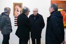 Inauguración de la exposición "Inventario", de Buly. Centro de Arte Contemporáneo Francisco Hernández, Vélez-Málaga. Diciembre de 2018