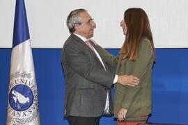 Toma de posesión de Carolina Jiménez Sánchez como profesora titular del Área de Derecho Internacional Público y Relaciones Internacionales de la Universidad de Málaga. Toma de posesión de nuevos catedráticos y profesores titulares de la Universidad de Málaga. Paraninfo. Noviembre de 2023