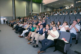 Asistentes a la Gala del Deporte Universitario 2017. Escuela Técnica Superior de Ingeniería de Telecomunicaciones. Junio de 2017