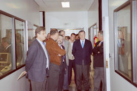 Reunión del Consejo Social de la Universidad de Málaga en el Parque Tecnológico de Andalucía. Marzo de 2001