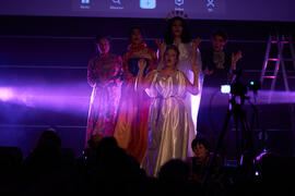 Actuación en la gala de clausura de la 31ª edición de Fancine de la Universidad de Málaga. Cine Albéniz. Noviembre de 2021